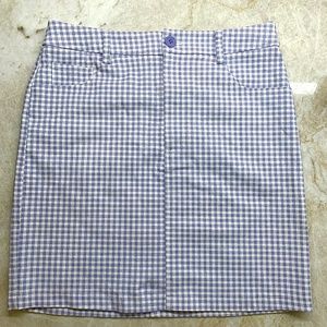 Forever 21 Gingham Lilac Skirt